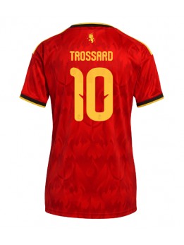 Belgien Leandro Trossard #10 Replika Hemmakläder Dam VM 2026 Kortärmad